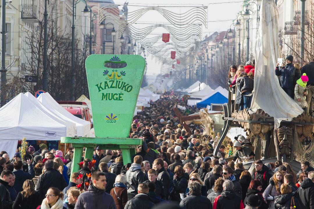 Penktadienį Vilniuje prasidės Kaziuko savaitgalis