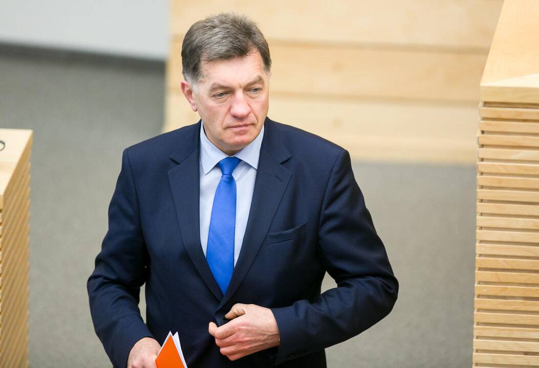 Premjeras neketina tikrintis pasitikėjimo Seime