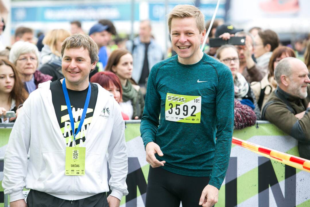 „Danske Bank Vilniaus maratone“ bėgs meras R. Šimašius