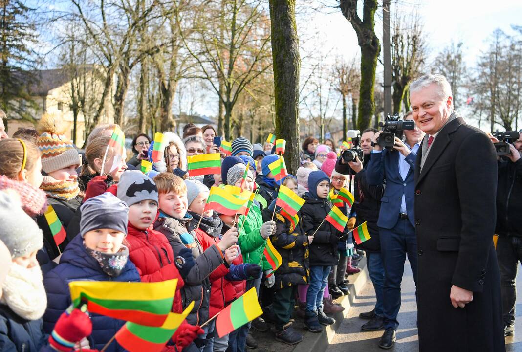 Prezidentas susitiko su Marijampolės regiono merais
