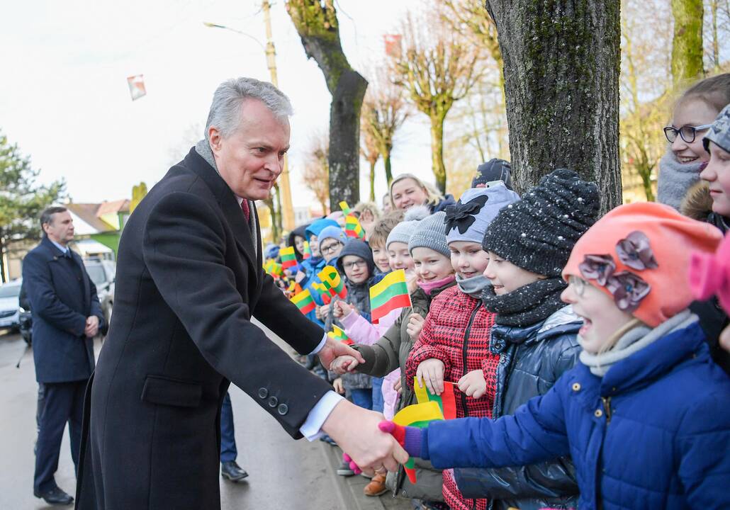 Prezidentas susitiko su Marijampolės regiono merais