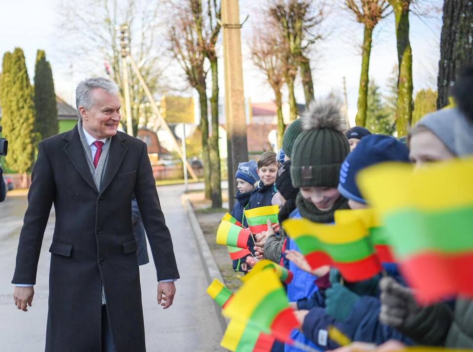 Prezidentas susitiko su Marijampolės regiono merais