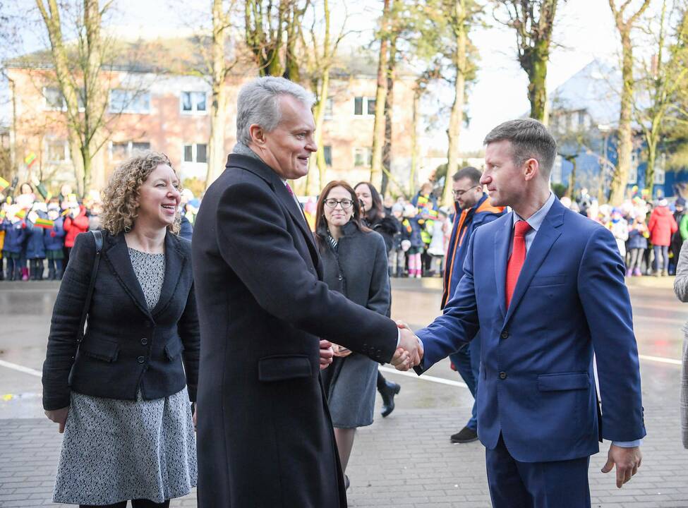 Prezidentas susitiko su Marijampolės regiono merais