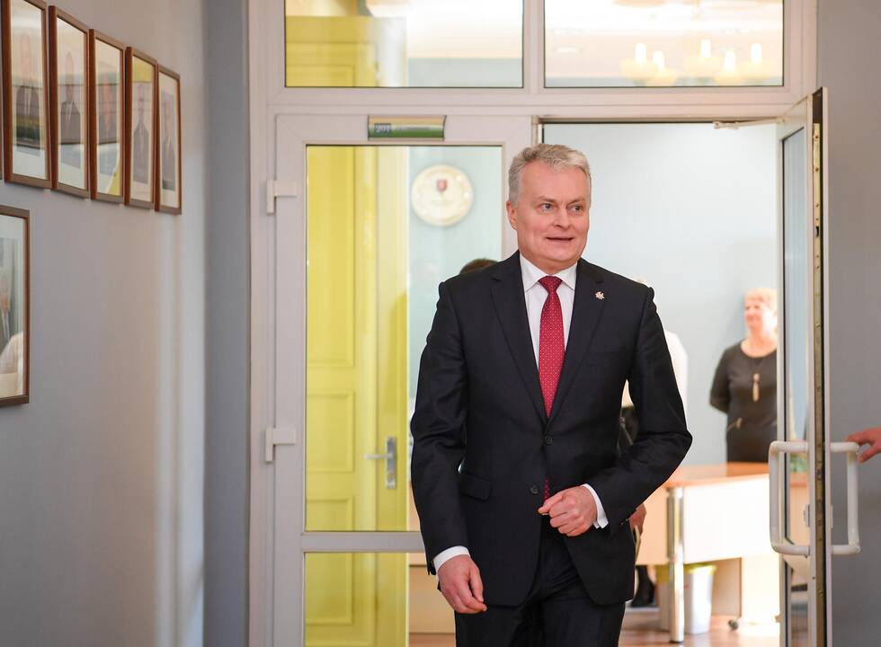 Prezidentas susitiko su Marijampolės regiono merais