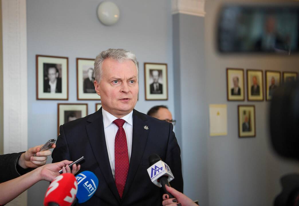 Prezidentas susitiko su Marijampolės regiono merais