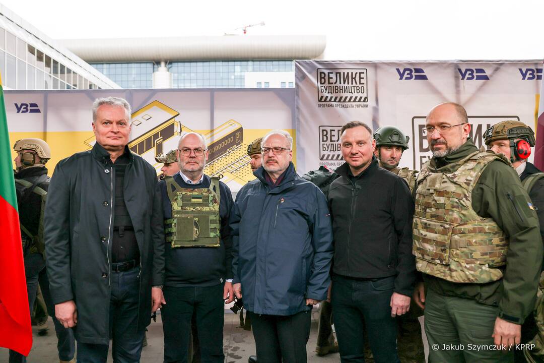 G. Nausėdos vizitas į Ukrainą