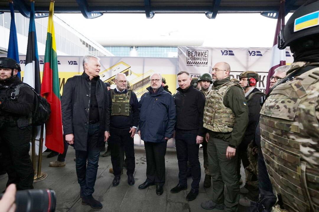 G. Nausėdos vizitas į Ukrainą