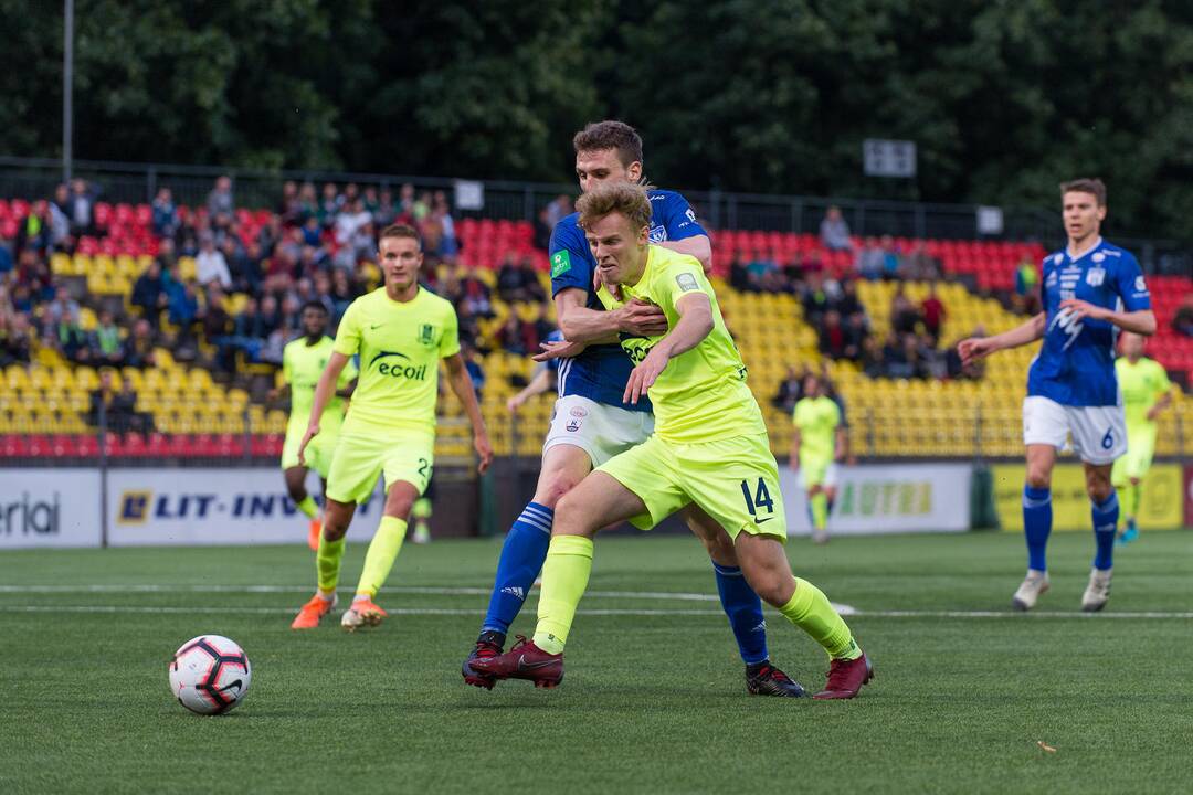 Nesėkmė: Vilniaus "Riteriai" neįveikė "KI Klaksvik" klubo iš Farerų salų.