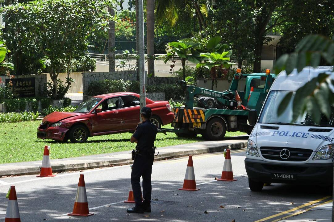 Singapūras: šalia viešbučio, kur susirinkę gynybos ministrai, policija nušovė vyrą