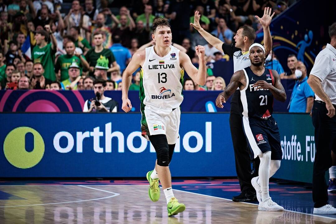 Lietuva – Prancūzija 73:77