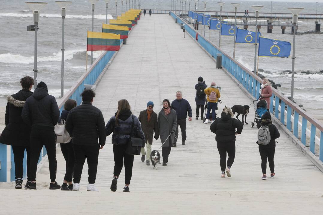 Palanga sulaukė poilsiautojų