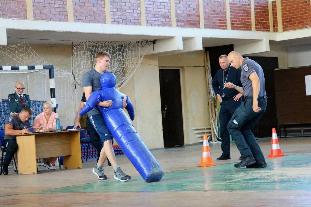 Policijos mokyklos kursantų atranka