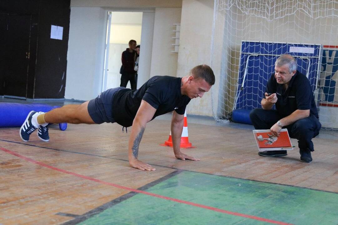 Policijos mokyklos kursantų atranka