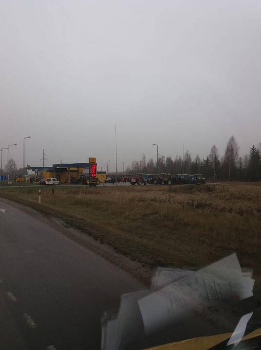 Lietuvoje – ūkininkų protestas