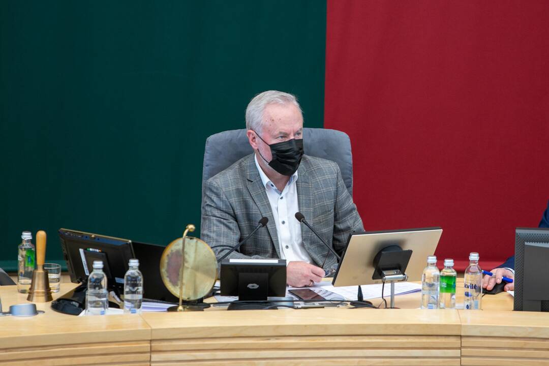 J. Razma apie Seimo sesiją: aplinkybės reikalauja atsisakyti susipriešinimo ir populizmo