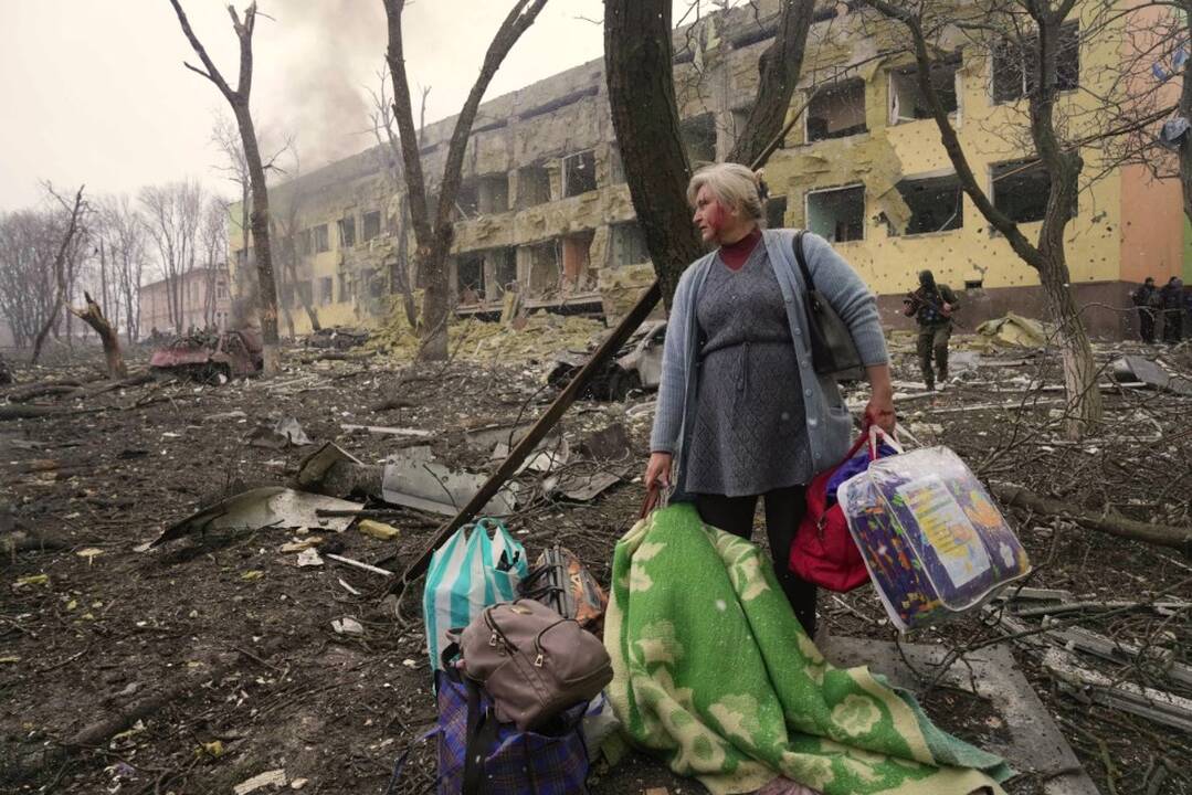 JAV: Rusija gali panaudoti biologinius arba cheminius ginklus Ukrainoje
