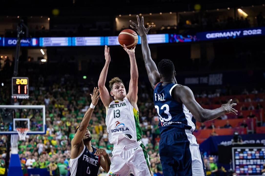 Lietuva – Prancūzija 73:77