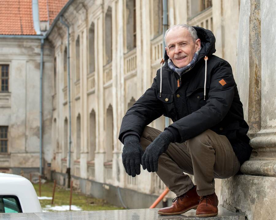 Menininkas K.Kasparavičius neslepia, kad įkvėpimo šaltinis buvo gražusis ir slėpiningasis Vilnius