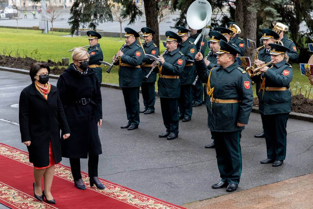 I. Šimonytės vizitas Moldovoje
