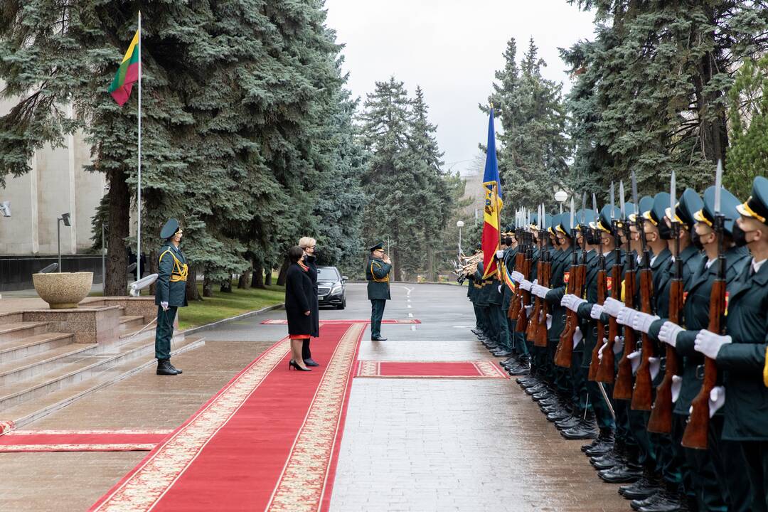 I. Šimonytės vizitas Moldovoje