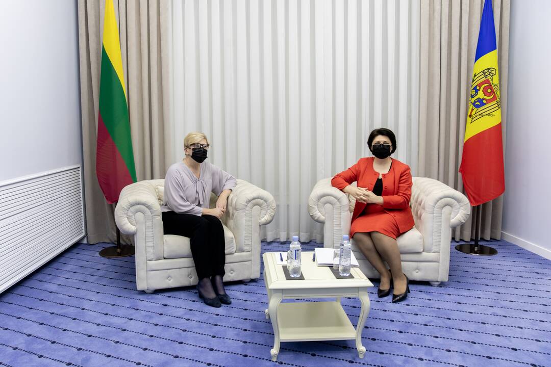 I. Šimonytės vizitas Moldovoje