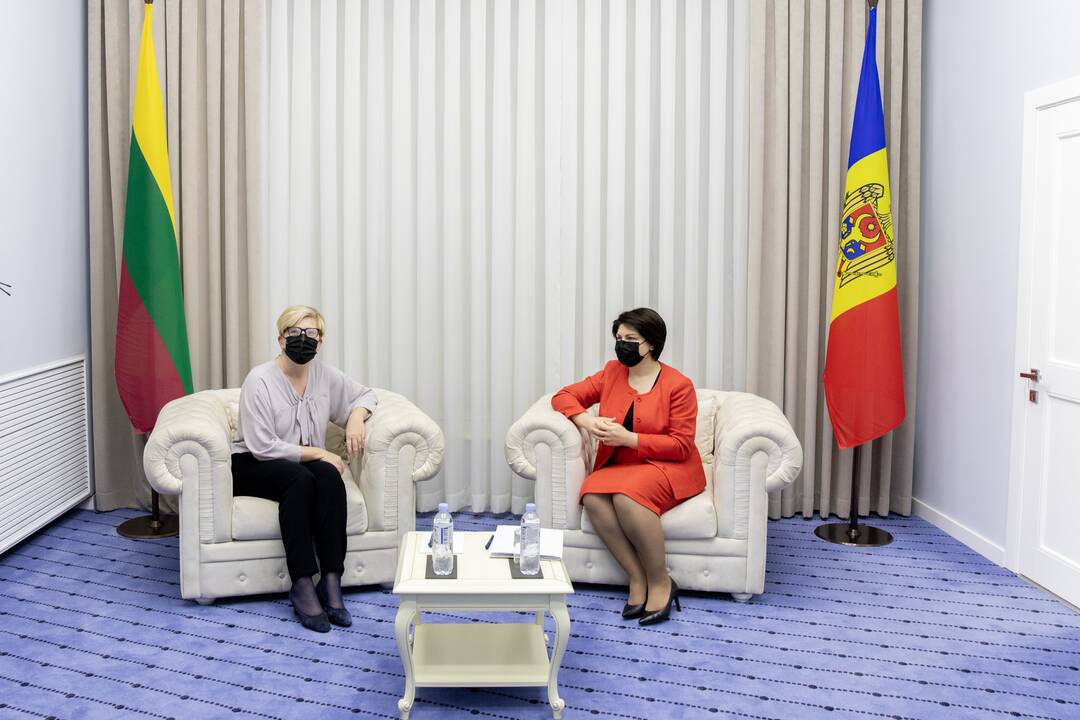 I. Šimonytės vizitas Moldovoje