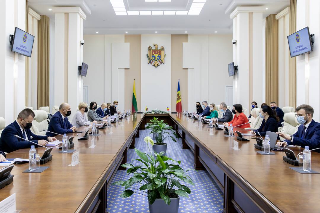 I. Šimonytės vizitas Moldovoje