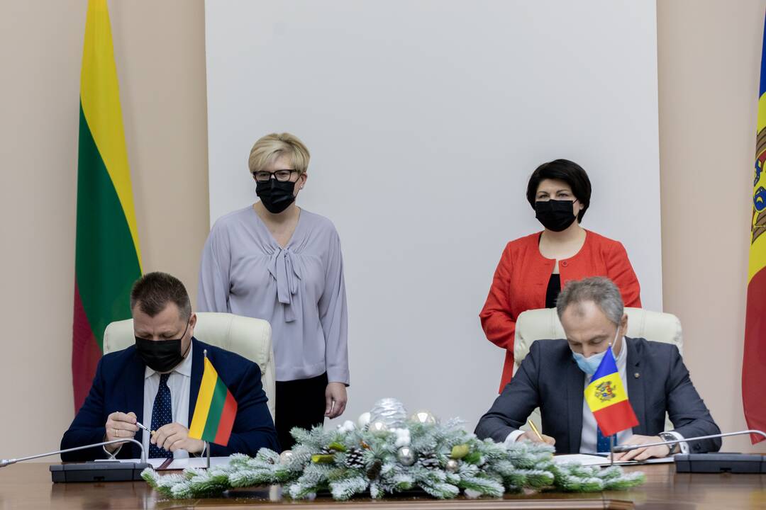I. Šimonytės vizitas Moldovoje