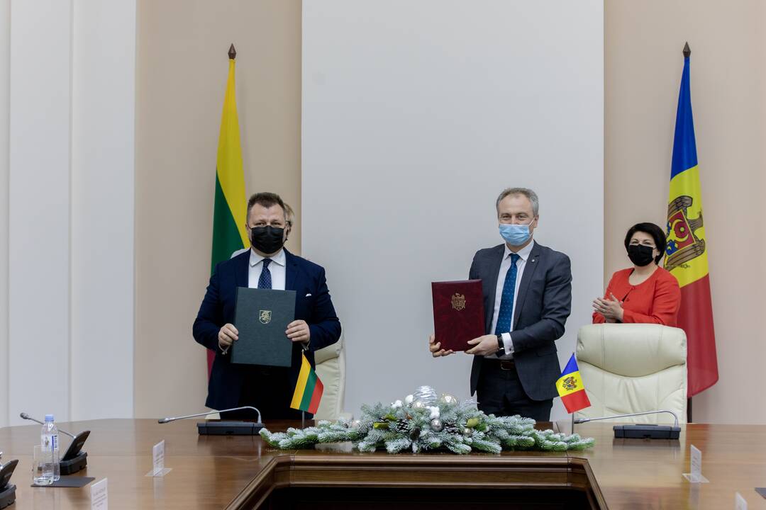 I. Šimonytės vizitas Moldovoje