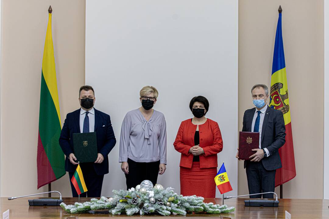 I. Šimonytės vizitas Moldovoje