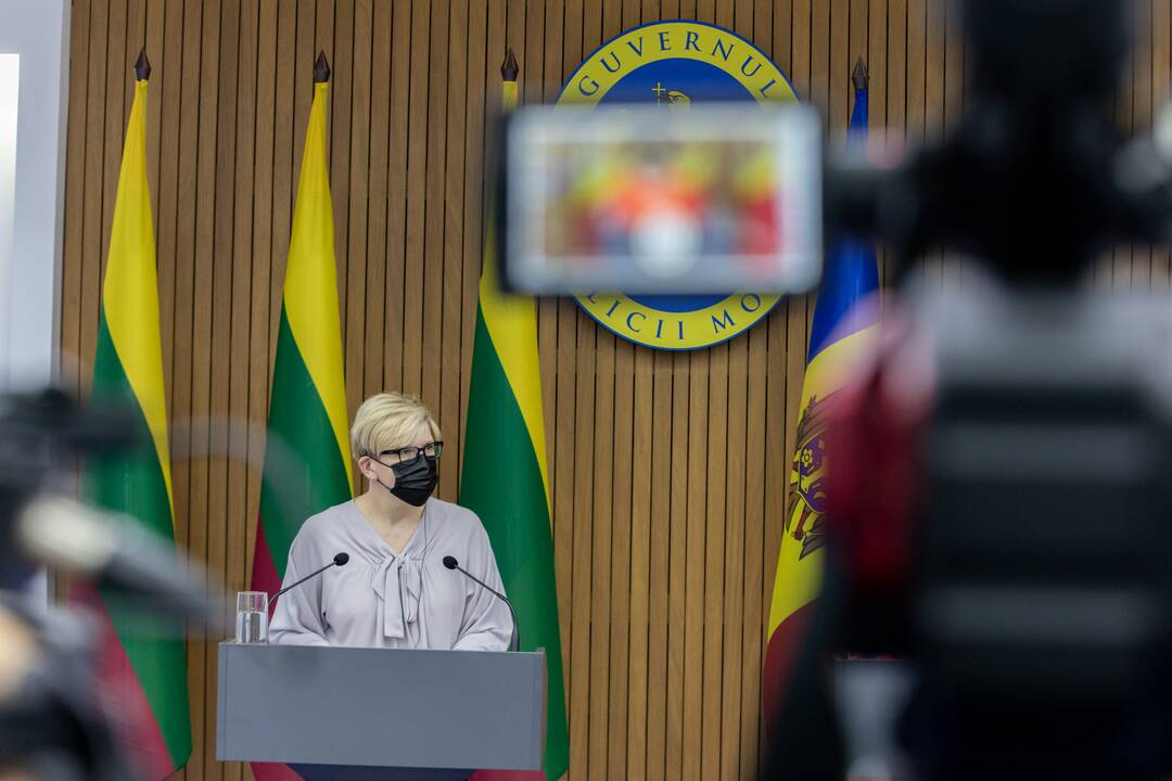 I. Šimonytės vizitas Moldovoje