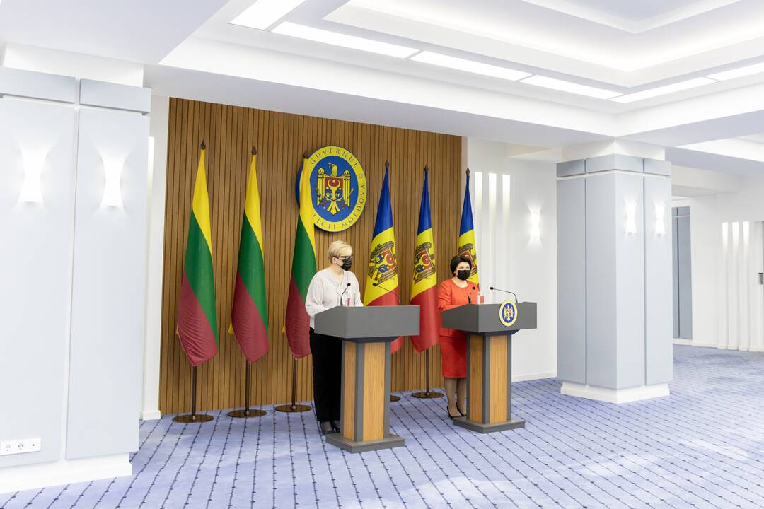 I. Šimonytės vizitas Moldovoje