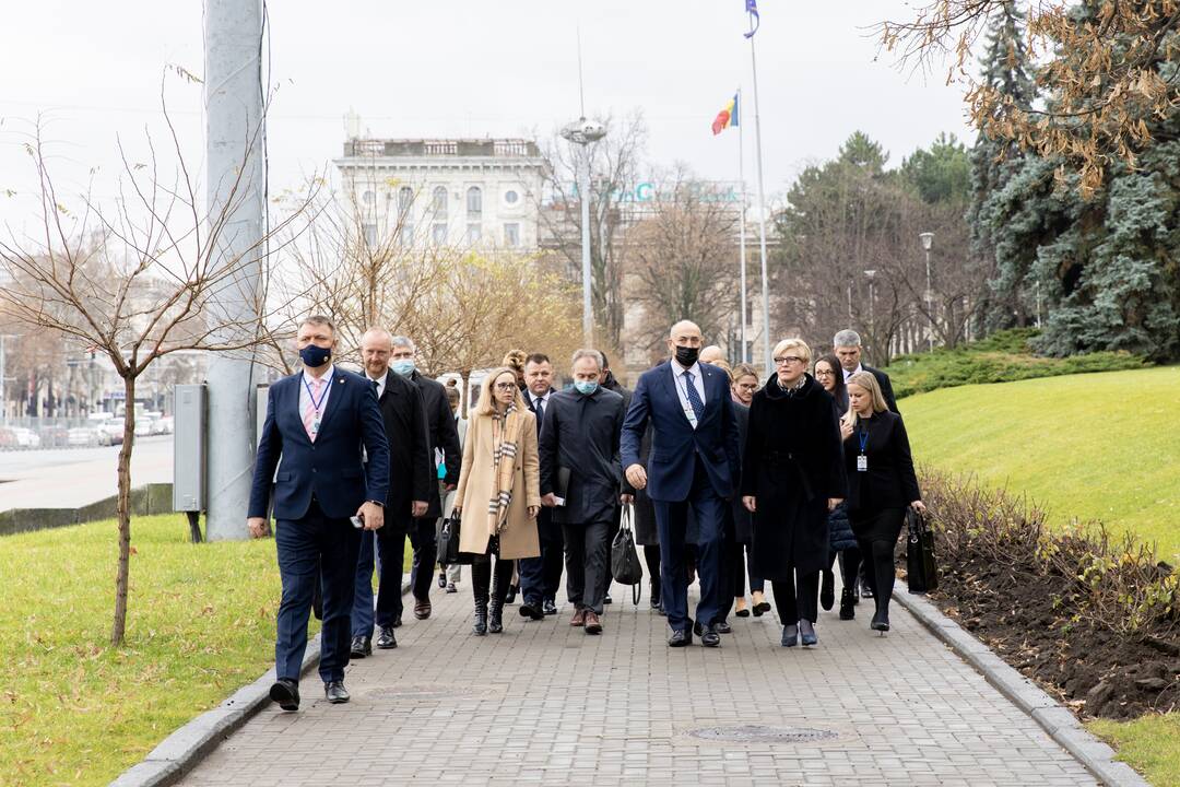 I. Šimonytės vizitas Moldovoje