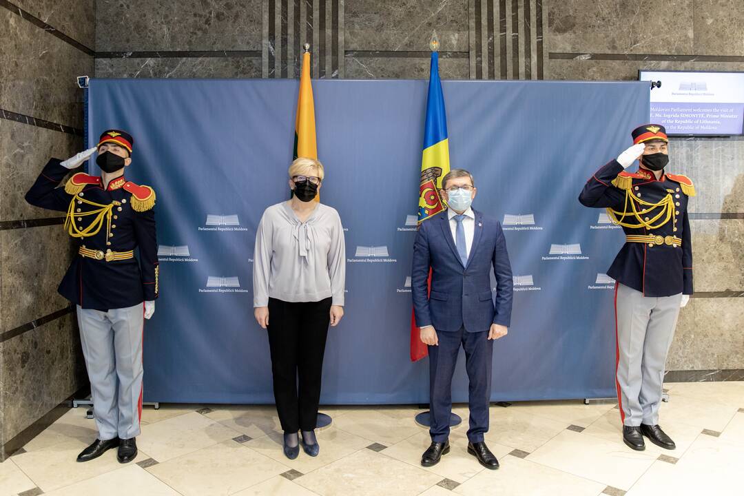 I. Šimonytės vizitas Moldovoje