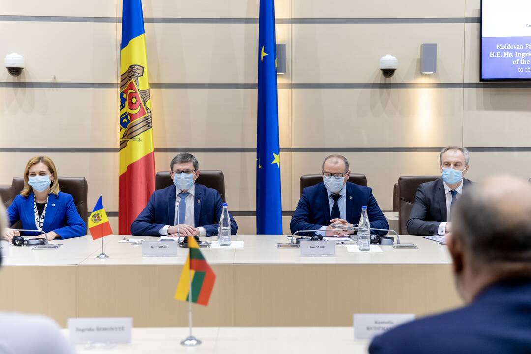 I. Šimonytės vizitas Moldovoje