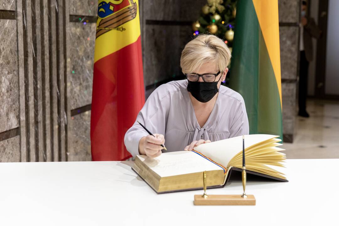 I. Šimonytės vizitas Moldovoje