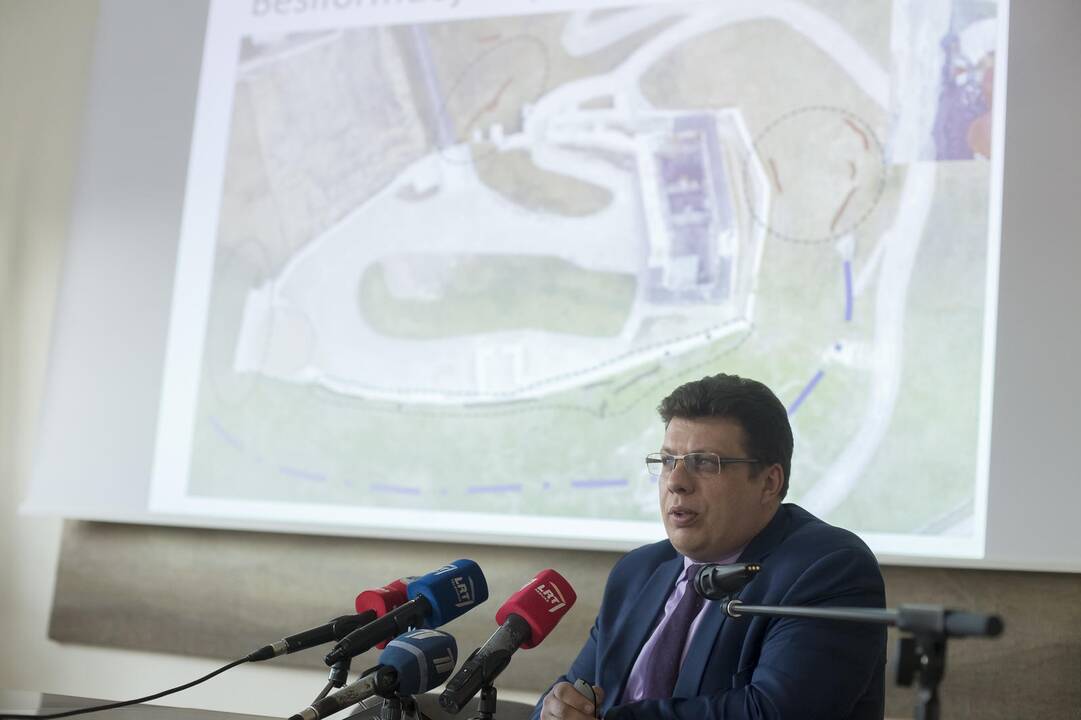 Gedimino kalnas ruošiamas žiemai