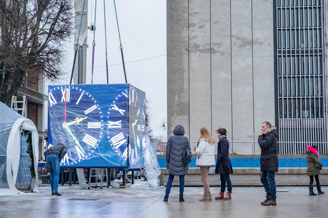 Alytus turės naują Rotušės bokšto laikrodį