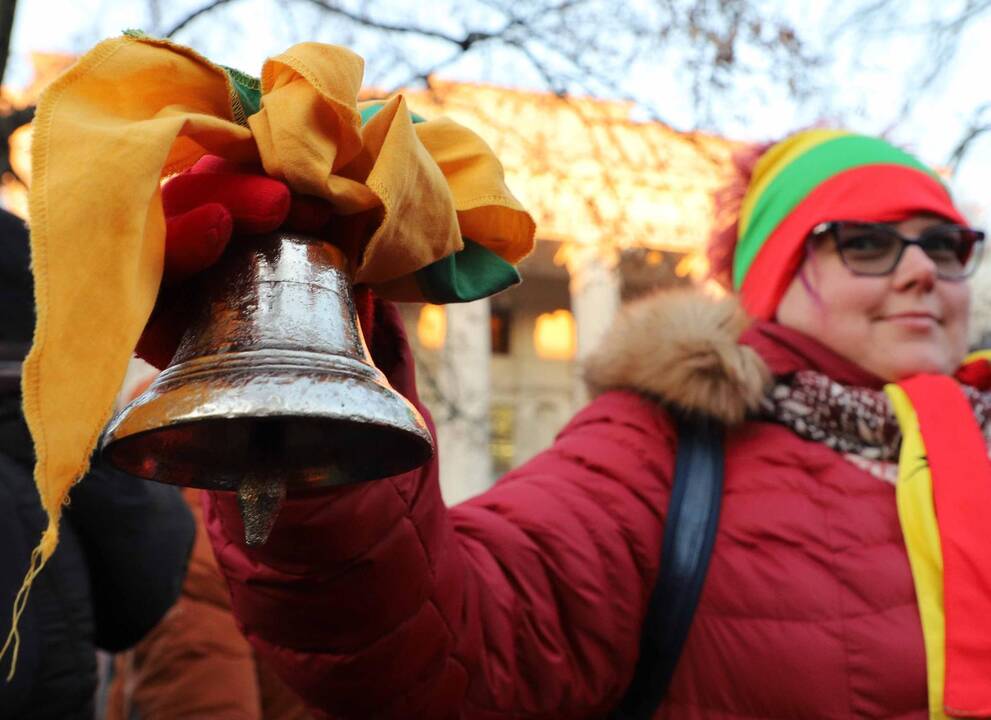 Mokytojų mitingas prie Seimo