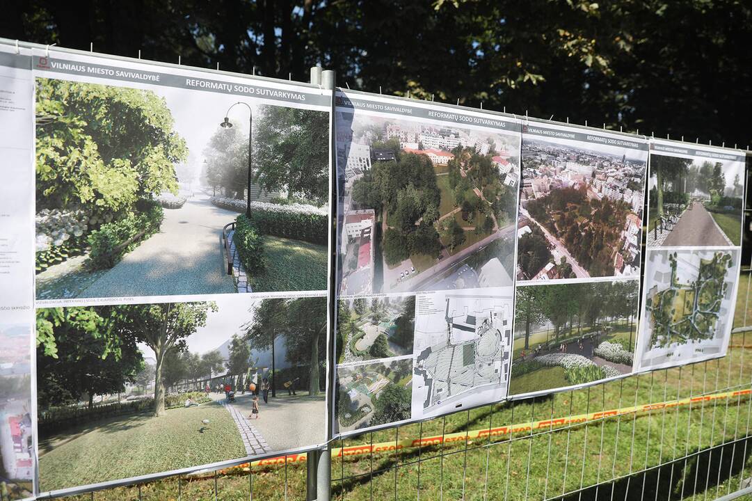 Reformatų skvere aktyvistai surengė akciją