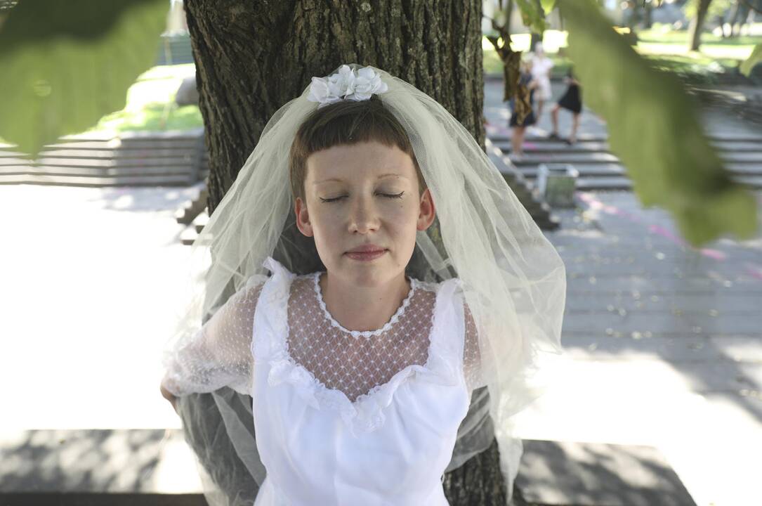 Reformatų skvere aktyvistai surengė akciją