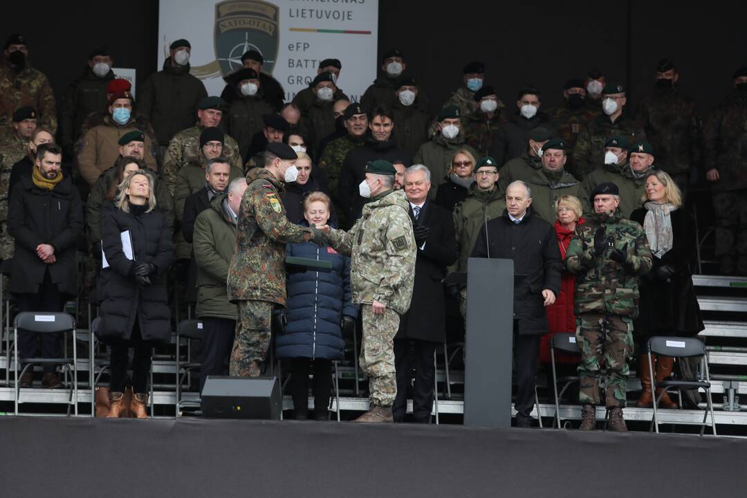 Minimos NATO bataliono dislokavimo metinės