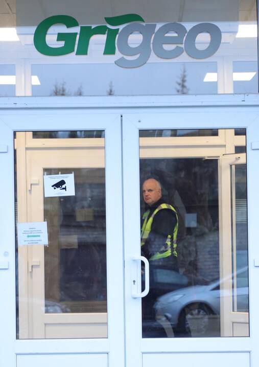 Piketas prie „Grigeo“ būstinės 