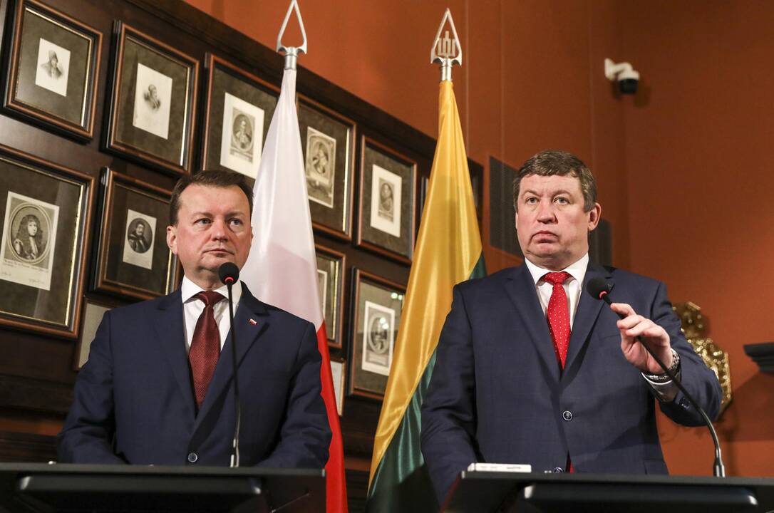 Susitiko Lietuvos ir Lenkijos gynybos ministrai