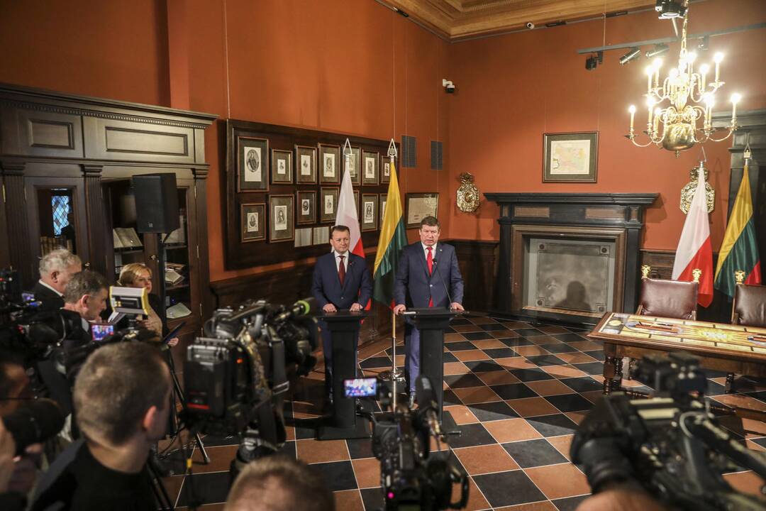 Susitiko Lietuvos ir Lenkijos gynybos ministrai