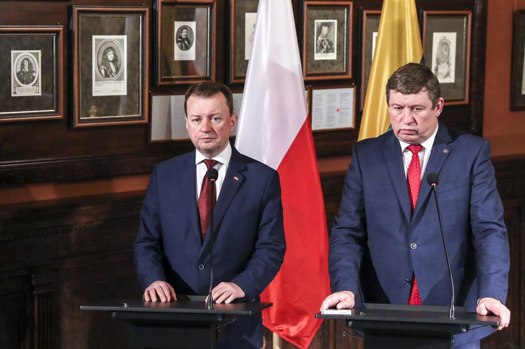Susitiko Lietuvos ir Lenkijos gynybos ministrai