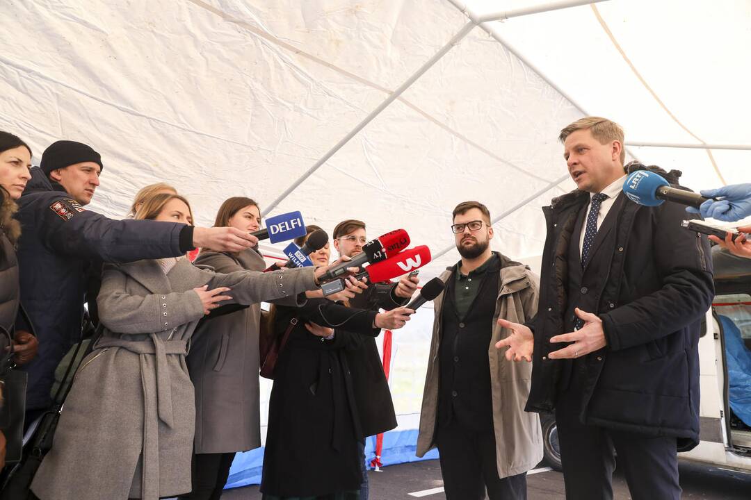 Vilniuje atidaroma mobili koronaviruso testavimo aikštelė