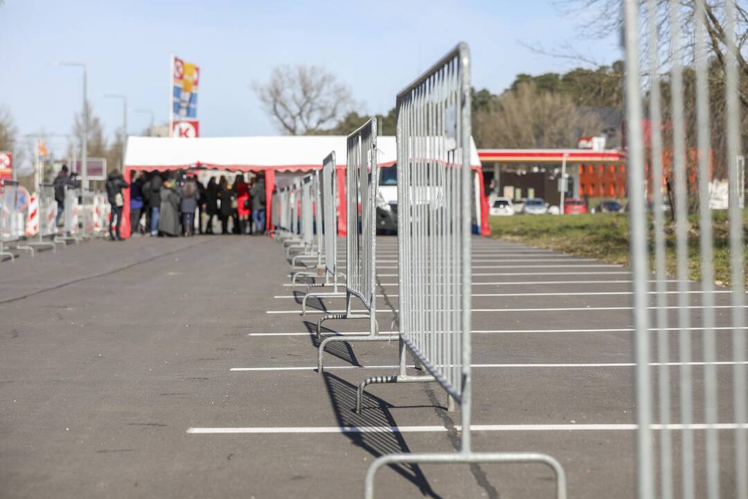 Vilniuje atidaroma mobili koronaviruso testavimo aikštelė