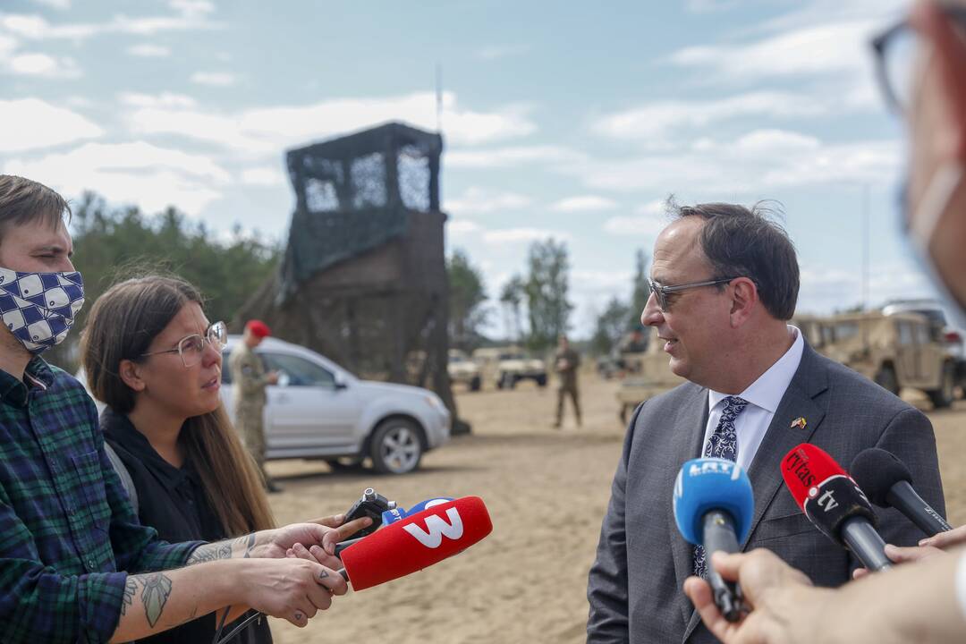 Karinės pratybos „Grifono kirtis 2020“