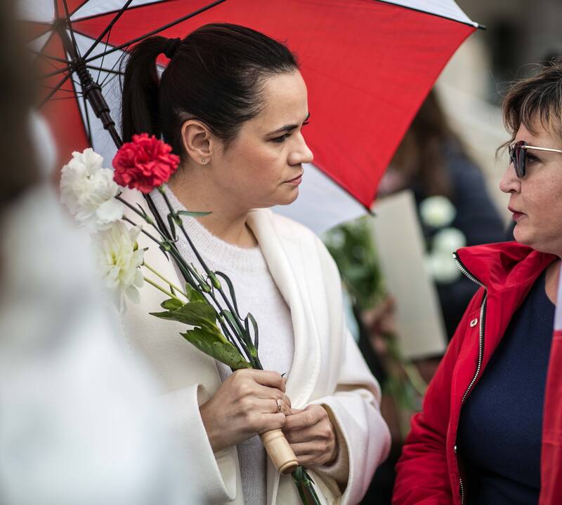 Baltarusijos režimas paskelbė S. Cichanouskajos tarptautinę paiešką.